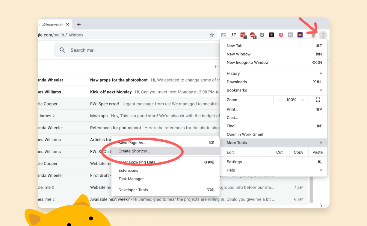get gmail in your applications for mac